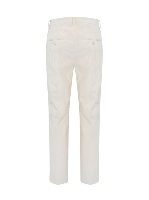 Pantalone Nima a costine bianco DONDUP | DP576 VS0031D XXX017